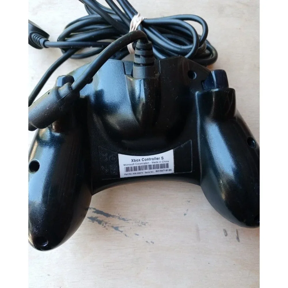 Original XBox Controller Black Model  no. X08-69873